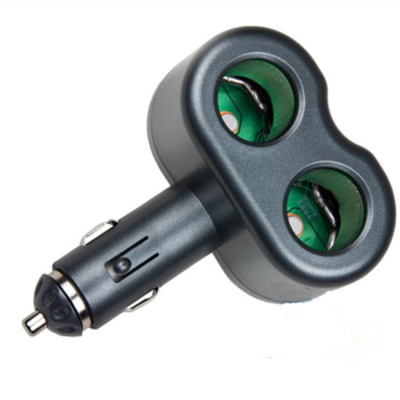 Car Cigrarette Lighter Socket Splitter Plug Adatper USB Car Charger DC12-24V