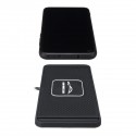 Car Qi Wireless Charger Pad With Anti Skid Rubber Base