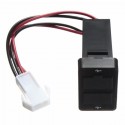 Dual Usb Charger Phone GPS MP3 For Toyota Prado 150 FJ Cruiser RAV4 Land Cruiser