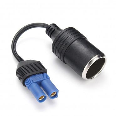 EC5 Male Plug Cigarette Lighter Socket Car MP3 Refrigerator Data Cable Adaptor
