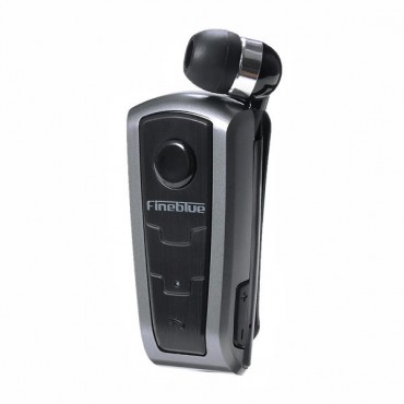 F910 Retractable 2-In-1 Wireless Mono Headset V4.0 Multimedia Headset