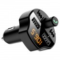FM Transmitter bluetooth 5.0 Car MP3 Player Support U DISK TF Card Hands-free Dual Ports USB Charger