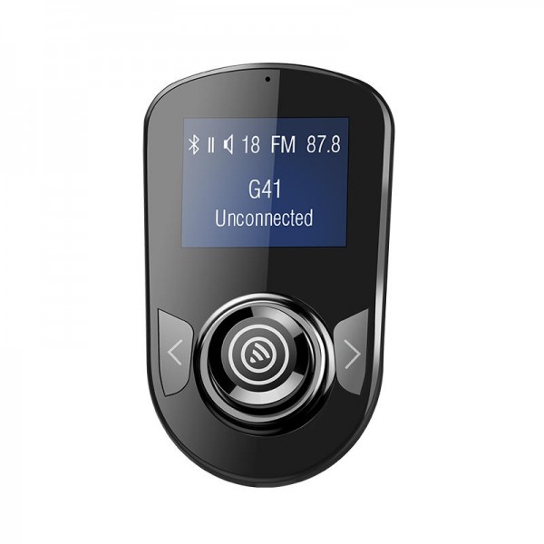 G41 1.77 inch LCD Dot Matrix Display Car Charger bluetooth MP3 Player Audio FM Transmitter