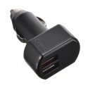 12V to 5.02 ~ 5.15V Dual USB 3A Car Charger for All Standard USB Devices