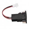 JZ5002-1 Car Battery Charger 2.1A USB Port with Voltage Display Dedication Only for Honda Auto