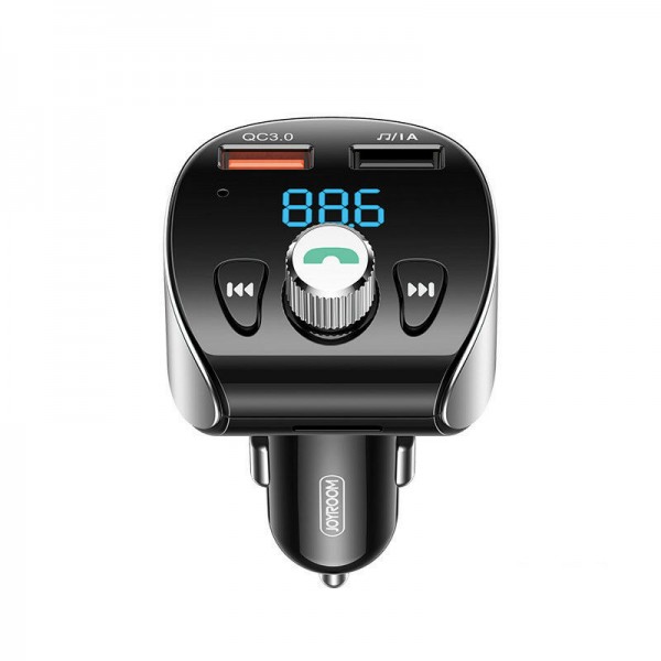 Fast Car Charger Bluetooth 5.0 Handsfree Car Kit Audio MP3 Player With QC3.0 Dual USB Adapter FM Transmitter Modulator