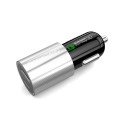 2 Port USB Car Charger Qualcomm Quick 3.0 QC 2.0 Compatible and Type C 3A Fast Charging