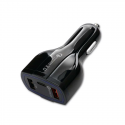 QC3.0 Dual USB Fast Charge Type-c Car Charger