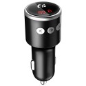 QC3.0 Quick Car Charger bluetooth FM Transmitter MP3 Fast Charging Dual USB Hands Free Call