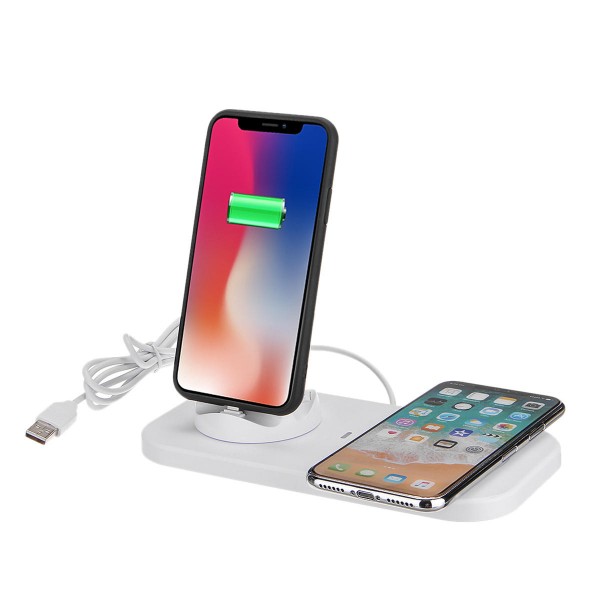Wireless Charger Station Phone Charging Dock Pad Holder USB Type-C