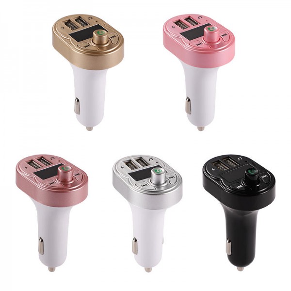 A3 Handsfree Car MP3 Player Car Charger Support bluetooth