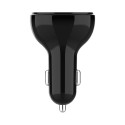 C02 Black Car Charger Digital Display QC3.0 Fast Charge Type-c