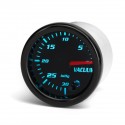 Universal 2 Inch 52mm Mechanical Vacuum Intake Gauge Digital 7 Color LED Display Car Odometer