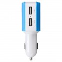 Universal Dual USB Port Car Charger Adapter Voltage DC 5V 2.1A 120W for iphone