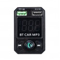Wireless Bluetooth Handsfree 3.1A Fast Charge Car Kit FM Transmitter MP3 Player Dual USB Charger