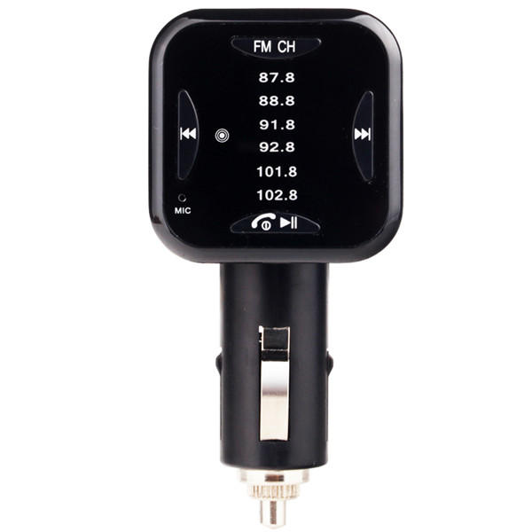 Wireless FM Transimittervs Hands Free Stereo Car Kit Car Charger For Cell Phone