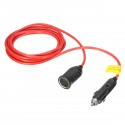 12V Car Socket Extension Cord Power Cable Lead Charger Socket