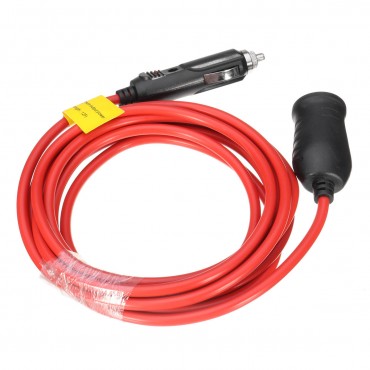 12V Car Socket Extension Cord Power Cable Lead Charger Socket