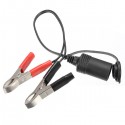 12V Car Motor Bike Tractor Boat Clip-on Cigarette Lighter Socket Cable