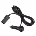 Car Cigarette Lighter Extension Cable 3m with Switch 12V