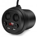 bluetooth Car Charger 3 In 1 Dual USB Car Charging 3.1A 12-24V bluetooth Car Kits