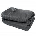 2 Layer Outdoor FUll Car Cover Waterproof Snow Dust Sun UV Shade Cover Foldable Size L For Sedan Saloon