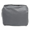 2 Layer Outdoor FUll Car Cover Waterproof Snow Dust Sun UV Shade Cover Foldable Size L For Sedan Saloon