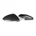 ABS Carbon Fiber Color Replacement Rear View Car Side Mirror Cover Caps Fit For VW Golf MK7 MK7.5 GTI R