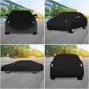 Black Full Car Cover Waterproof Sun Rain Heat Dust UV Resistant Protection 190T