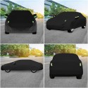 Black Full Car Cover Waterproof Sun Rain Heat Dust UV Resistant Protection 190T