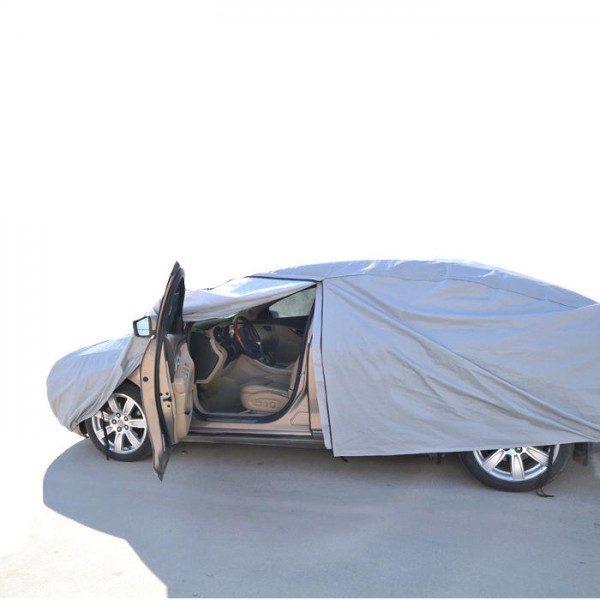 Car Cover Waterproof Rainproof Sunscreen UV Protection Cold-resistant Snow-prevention