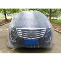 Car Disposable Plastic Cover Waterproof Transparent Dustproof Rian Cover Clear