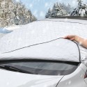 Car Exterior Protection Snow Blocked Car Snow Cover Ice Protector Visor Sun Shade Front Windshield Cover Block Shields for Cars