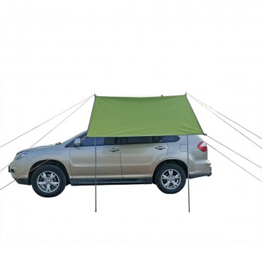 Car Tent Awning Rooftop Truck Camping Travel Shelter Outdoor Sunshade Canopy