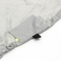 Full Car Cover Cotton Waterproof Breathable Rain Snow UV Protection Large Size