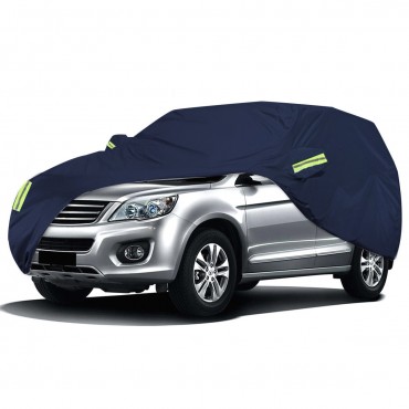 Full Car Cover Waterproof Dust-proof UV Resistant Outdoor For SUV All Weather Protection