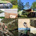 Multi-size Desert Camo Netting Camouflage Net for Car Cover Camping Woodland Military Hunting