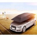 Portable Semi-auto Outdoor Car Umbrella Sunshade Roof Cover Tent Protection