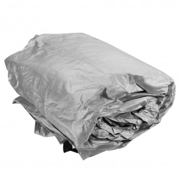 Universal Full Car Cover 2 Layer Thicken Cotton Lined Snow Cover Waterproof Breathable Anti UV Sunproof Cover 485cm x 190cmx185cm