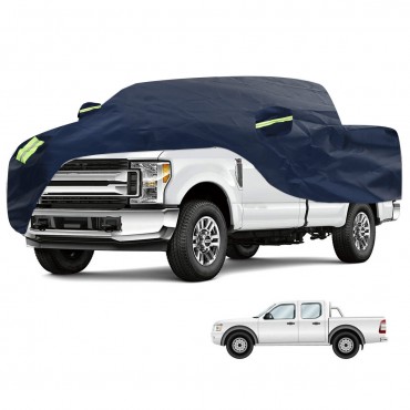 Universal Full Car Cover Outdoor Sun UV Snow Dust Rain Resistant Size - M Pickup