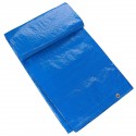 Waterproof Cover Tarpaulin Groundsheet Camping Light Weight Tarp for Car Outdooors