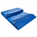 Waterproof Cover Tarpaulin Groundsheet Camping Light Weight Tarp for Car Outdooors