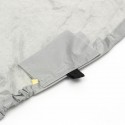 XXL Size Car Full Cover With Bumper Strip Waterproof Breathable UV Rain Snow Protector For VW