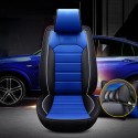 1 Pcs Universal PU Leather Car Seat Covers Cushions Front Stitching Seat Protector