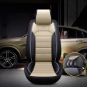 1 Pcs Universal PU Leather Car Seat Covers Cushions Front Stitching Seat Protector