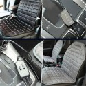 12/24V Heated Car Truck Seat Cushion Chair Cover Pad Heater Winter Warmer Home