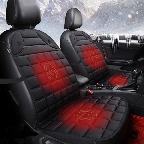 12V Car Heated Cushion Mesh Breathable Fabric Rapid Heating