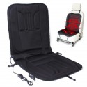 12V Car Van Auto Heated Padded Pad Hot Seat Heated Cushion Cover Warmer Winter Black