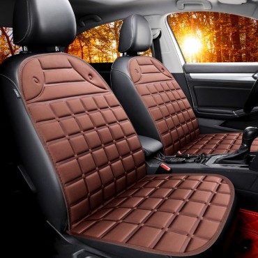 12V Heated Car Seat Chair Cushion Heating Warmer Pad Hot Cover