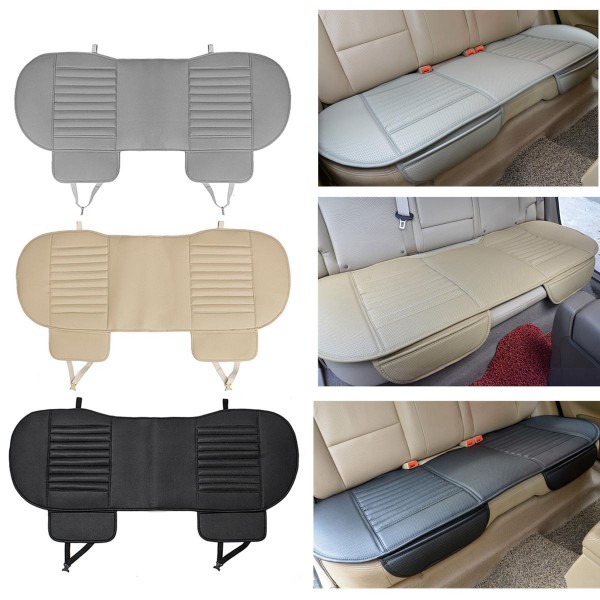 138X49cm PU Leather Car Rear Seat Covers Universal Seat Protector Seat Cushion Pad Mat